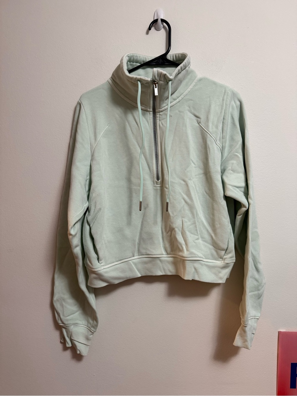 all in motion‎ Mint Green Half-Zip Hoodie